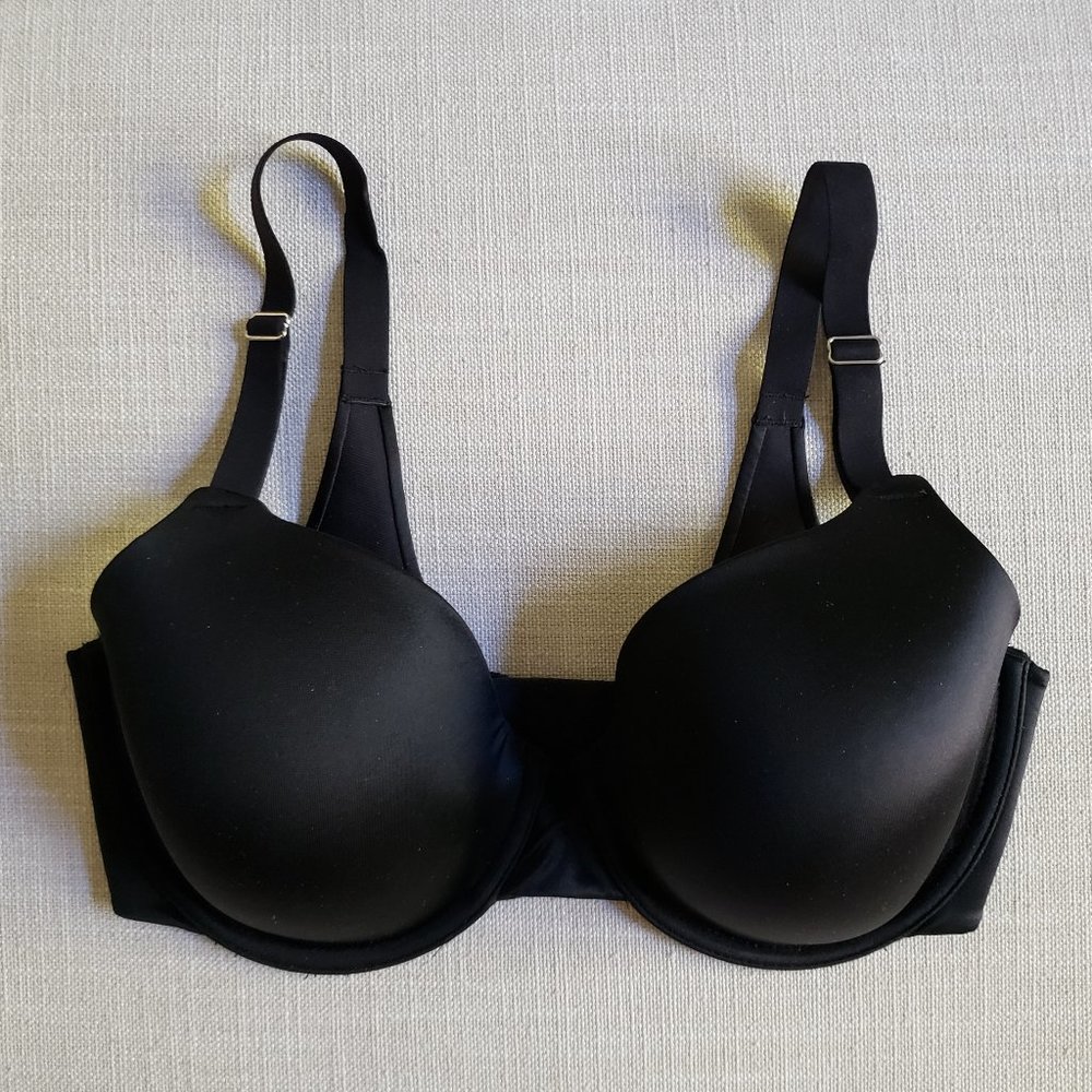 Maidenform Underwire Padded Bra - 34DD - Black